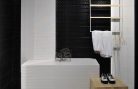 Dekorcsempe, Emigres Velvet Negro 20x60cm