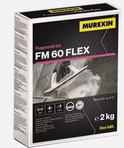 Fugázó, Murexin FM 60 2 Kg Szürkésbarna/Graubraun