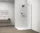 Walk-in, Sapho Esca Chrome ES1011-01 Walk-in, falra szerelhető, transzparent üveg, 110 cm