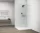 Walk-in, Sapho Esca White Matt ES1011-03 Walk-in, falra szerelhető, transzparent üveg, 110 cm