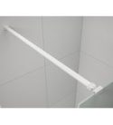Walk-in, Sapho Esca White Matt ES1011-07 Walk-in, szabadonálló, transzparent üveg, 110 cm