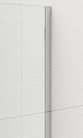 Walk-in, Sapho Esca Chrome ES1013-01 Walk-in, falra szerelhető, transzparent üveg, 130 cm