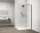 Walk-in, Sapho Esca Black Matt ES1015-02 Walk-in, falra szerelhető, transzparent üveg, 150 cm