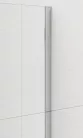 Walk-in, Sapho Esca Chrome ES1070-01 Walk-in, falra szerelhető, transzparent üveg, 70 cm