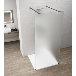   Walk-in, Sapho Esca Black Matt ES1113-06 Walk-in, szabadonálló, matt üveg, 130 cm