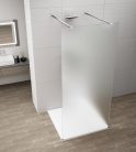 Walk-in, Sapho Esca Chrome ES1114-05 Walk-in, szabadonálló, matt üveg, 140 cm