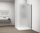 Walk-in, Sapho Esca Black Matt ES1115-02 Walk-in, falra szerelhető, matt üveg, 150 cm