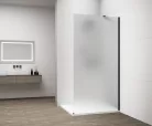 Walk-in, Sapho Esca Black Matt ES1190-02 Walk-in, falra szerelhető, matt üveg, 90 cm