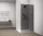 Walk-in, Sapho Esca Chrome ES1215-01 Walk-in, falra szerelhető, füst üveg, 150 cm