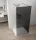 Walk-in, Sapho Esca Black Matt ES1215-06 Walk-in, szabadonálló, füst üveg, 150 cm