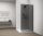 Walk-in, Sapho Esca White Matt ES1290-03 Walk-in, falra szerelhető, füst üveg, 90 cm