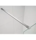 Walk-in, Sapho Esca Chrome ES1310-05 Walk-in, szabadonálló, flutes üveg, 100 cm