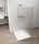 Walk-in, Sapho Esca White Matt ES1310-07 Walk-in, szabadonálló, flutes üveg, 100 cm