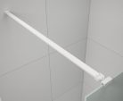 Walk-in, Sapho Esca White Matt ES1310-07 Walk-in, szabadonálló, flutes üveg, 100 cm