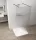 Walk-in, Sapho Esca Black Matt ES1314-06 Walk-in, szabadonálló, flutes üveg, 140 cm