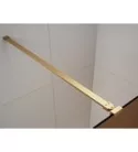 Walk-in, Sapho Esca Gold Matt ES1314-08 Walk-in, szabadonálló, flutes üveg, 140 cm