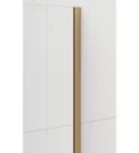 Walk-in, Sapho Esca Gold Matt ES1515-04 Walk-in, falra szerelhető, barna üveg, 150 cm