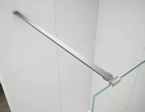 Zuhanykabin alkatrész, Sapho Esca ES7010 merőleges merevítő, 1200 mm, króm