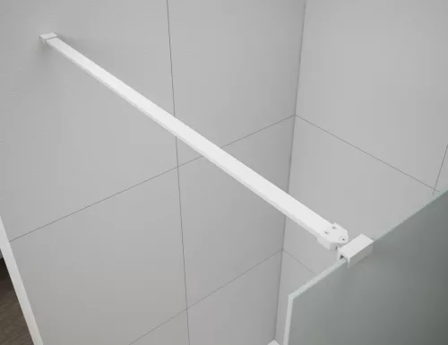 Zuhanykabin alkatrész, Sapho Esca ES7034 merőleges merevítő, 1200 mm, matt fehér