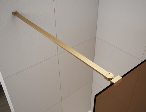 Zuhanykabin alkatrész, Sapho Esca ES7046 merőleges merevítő, 1200 mm, matt arany