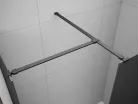 Zuhanykabin alkatrész, Sapho Esca ES7525 T-merevítő, matt fekete