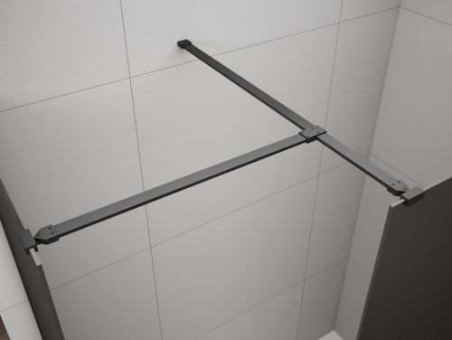 Zuhanykabin alkatrész, Sapho Esca ES7525 T-merevítő, matt fekete