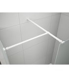 Zuhanykabin alkatrész, Sapho Esca ES7534 T-merevítő, matt fehér