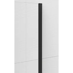   Zuhanykabin alkatrész, Sapho Esca ES8025 fali profil, 2100 mm, matt fekete