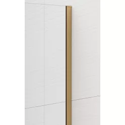   Zuhanykabin alkatrész, Sapho Esca ES8046 fali profil, 2100 mm, matt arany