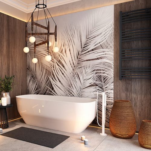 Kád, M-Acryl Violet szabadonálló kád 165x75 cm, fehér