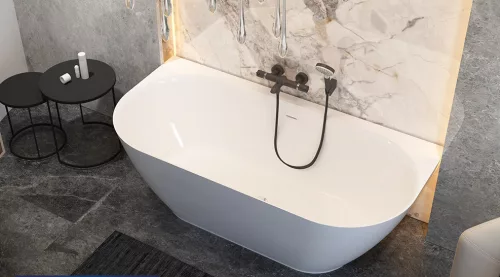 Kád, M-Acryl Rose kád 168x82 cm fehér