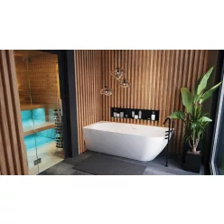 Kád, M-Acryl Lily kád 175x82 cm fehér, balos