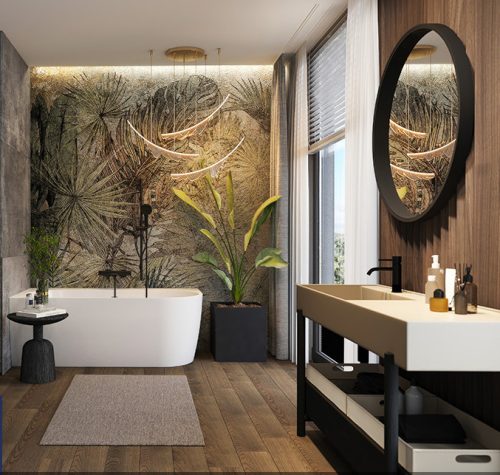 Kád, M-Acryl Harmony kád 159x84 cm, fehér, balos