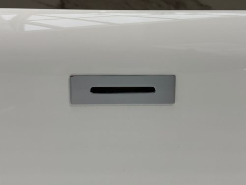 Kád, Aquatrend Alonso szabadonálló akril 170x80, króm lefolyóval