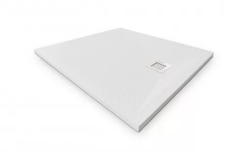 Zuhanytálca, West Eliza 80x80 cm, fehér