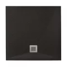 Zuhanytálca, West Eliza 80x80 cm, antrazite