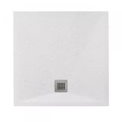 Zuhanytálca, West Eliza 90x90 cm, fehér