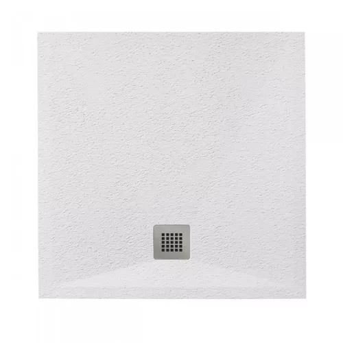 Zuhanytálca, West Eliza 90x90 cm, fehér