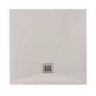 Zuhanytálca, West Eliza 90x90 cm, beige