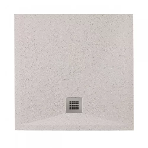 Zuhanytálca, West Eliza 90x90 cm, beige