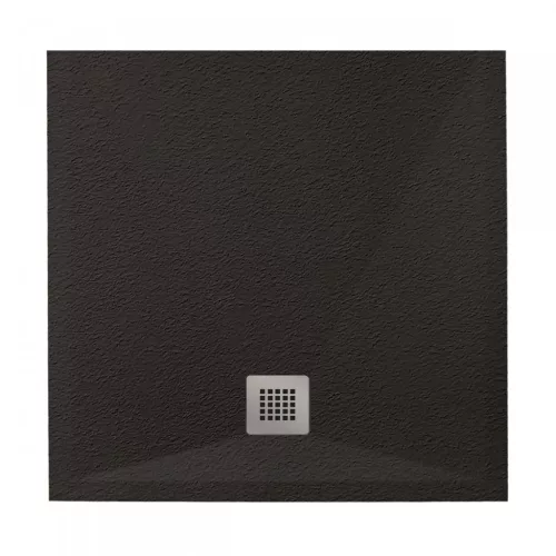 Zuhanytálca, West Eliza 90x90 cm, antrazite