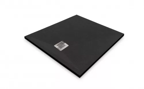 Zuhanytálca, West Eliza 90x90 cm, antrazite