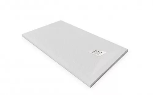 Zuhanytálca, West Eliza 80x120 cm, fehér