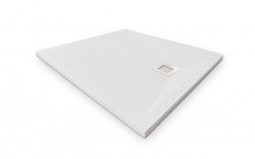 Zuhanytálca, West Eliza 90x100 cm, fehér