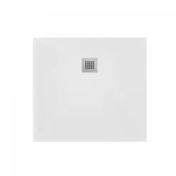 Zuhanytálca, West Zara 80x80 cm, fehér