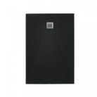 Zuhanytálca, West Zara 80x120 cm, black