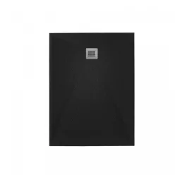 Zuhanytálca, West Zara 90x120 cm, black