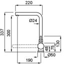 Mosogató csaptelep, Elleci Csaptelep Danubio