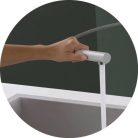 Mosogató csaptelep, Elleci Csaptelep Stream Plus M79 aluminium