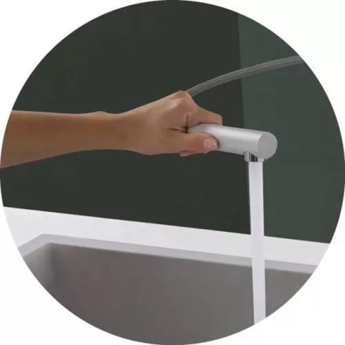 Mosogató csaptelep, Elleci Csaptelep Stream Plus M79 aluminium